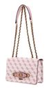 GUESS Izzy Convertible Crossbody Flap Salmon Logo