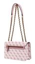 GUESS Izzy Convertible Crossbody Flap Salmon Logo