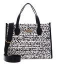 GUESS Silvana 2 Compartment Tote Cream Multi