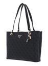 GUESS Noelle Noel Tote Coal Logo GUESS Noelle Noel Tote Coal Logo