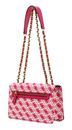 GUESS Izzy Convertible Crossbody Flap Magenta Logo GUESS Izzy Convertible Crossbody Flap Magenta Logo