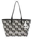 KARL LAGERFELD K / Ikonik 2.0 Seasonal Tote Canvas Black / Gray KARL LAGERFELD K / Ikonik 2.0 Seasonal Tote Canvas Black / Gray