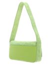 KARL LAGERFELD K / Essential K fLAP Shoulder Bag Sued Pear Green