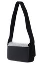 KARL LAGERFELD K / Essential K Flap Shoulder Bag Crystal S Black