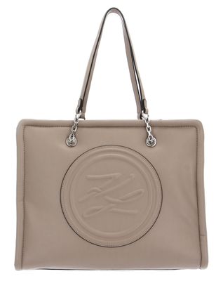 KARL LAGERFELD K / Autograph Soft Tote L Stone