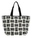 KARL LAGERFELD K / Webbing Logo Tote L Natural / Black KARL LAGERFELD K / Webbing Logo Tote L Natural / Black