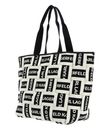 KARL LAGERFELD K / Webbing Logo Tote L Natural / Black KARL LAGERFELD K / Webbing Logo Tote L Natural / Black