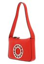 KARL LAGERFELD K / Disk Zip Shoulder Bag Poppy Red KARL LAGERFELD K / Disk Zip Shoulder Bag Poppy Red