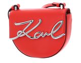 KARL LAGERFELD K / Signature Saddle Bag S Poppy Red KARL LAGERFELD K / Signature Saddle Bag S Poppy Red
