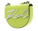 KARL LAGERFELD K / Signature Saddle Bag S Pear Green