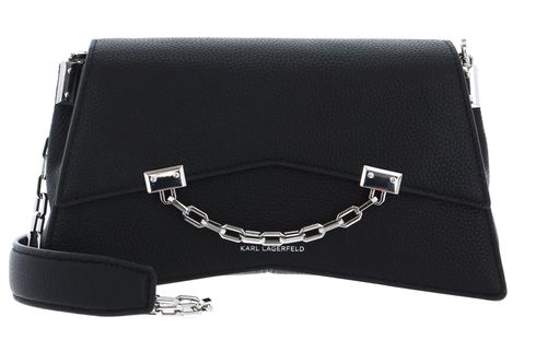 KARL LAGERFELD K / Seven 2.0 Crossbody Leather Black