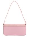 KARL LAGERFELD K / Essential K fLAP Shoulder Bag Sued Pink Mist KARL LAGERFELD K / Essential K fLAP Shoulder Bag Sued Pink Mist