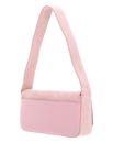 KARL LAGERFELD K / Essential K fLAP Shoulder Bag Sued Pink Mist KARL LAGERFELD K / Essential K fLAP Shoulder Bag Sued Pink Mist
