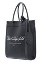 KARL LAGERFELD Hotel Karl Tote S Black KARL LAGERFELD Hotel Karl Tote S Black