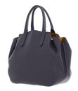 COCCINELLE Coccinelle Soft Wear Handbag Double Grainy Leather Ardesia / Citrone COCCINELLE Coccinelle Soft Wear Handbag Double Grainy Leather Ardesia / Citrone