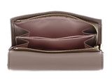 COCCINELLE Metallic Soft Wallet Grainy Leather Warm Taupe