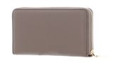 COCCINELLE Metallic Soft Wallet Grained Leather Warm Taupe COCCINELLE Metallic Soft Wallet Grained Leather Warm Taupe