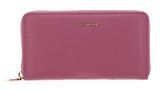 COCCINELLE Metallic Soft Wallet Grained Leather Pulp Pink