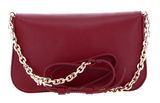 COCCINELLE Coccinelle Cloud Mini Bag Textured Leather Garnet Red COCCINELLE Coccinelle Cloud Mini Bag Textured Leather Garnet Red
