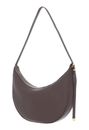 COCCINELLE Coccinelle Gleen Handbag Grained Leather Coffee COCCINELLE Coccinelle Gleen Handbag Grained Leather Coffee