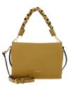 COCCINELLE Boheme Grana Double Crossbody Double Grainy Leather Citronella / Arde