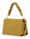 COCCINELLE Boheme Grana Double Crossbody Double Grainy Leather Citronella / Arde