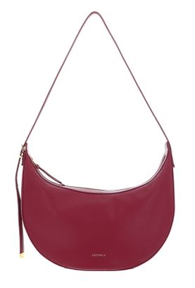 COCCINELLE Coccinelle Gleen Handbag Grained Leather Garnet Red