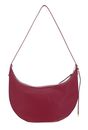 COCCINELLE Coccinelle Gleen Handbag Grained Leather Garnet Red COCCINELLE Coccinelle Gleen Handbag Grained Leather Garnet Red