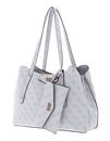 GUESS Eco Brenton Girlfriend Satchel Stone Logo GUESS Eco Brenton Girlfriend Satchel Stone Logo