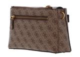 GUESS Aieta Society Crossbody Bag Latte Logo