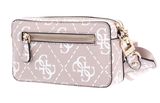 GUESS Rea High Society Mini Camera Bag Rosewood Logo GUESS Rea High Society Mini Camera Bag Rosewood Logo