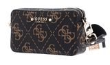 GUESS Rea High Society Mini Camera Bag Brown Logo GUESS Rea High Society Mini Camera Bag Brown Logo
