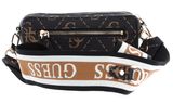 GUESS Rea High Society Mini Camera Bag Brown Logo GUESS Rea High Society Mini Camera Bag Brown Logo