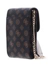 GUESS Noelle Girlfriend Smartphone Bag Mocha Logo GUESS Noelle Girlfriend Smartphone Bag Mocha Logo