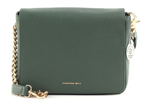 MANDARINA DUCK Mellow Leather Hunting Bag Dark Forest