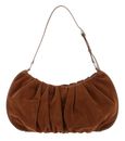 MANDARINA DUCK Velvet Plisse Hobo Caramel Cafe MANDARINA DUCK Velvet Plisse Hobo Caramel Cafe