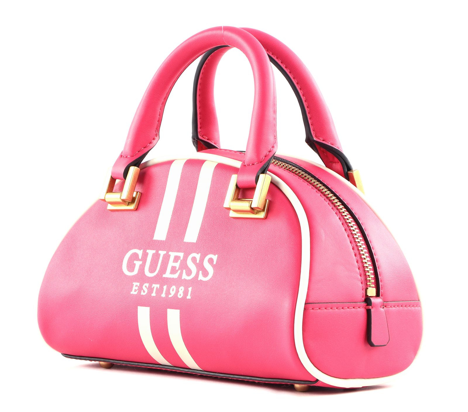 GUESS cross body bag Mildred Mini Bowler Bag Magenta Buy bags