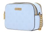 GUESS Geva Crossbody Camera Bag Ice Blue Logo