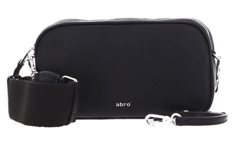 abro Leather Dalia Crossbody Bag Tina L Black / Nickel