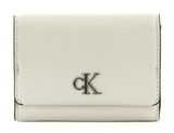 Calvin Klein CKJ Minimal Monogram Med Trifold Bright White Calvin Klein CKJ Minimal Monogram Med Trifold Bright White