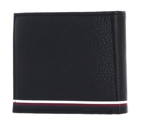 TOMMY HILFIGER Wallet modeherz Black Central TH CC | Coin and