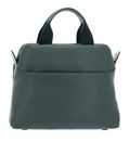 MANDARINA DUCK Mellow Leather Bowling Bag Dark Forest