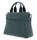 MANDARINA DUCK Mellow Leather Bowling Bag Dark Forest