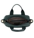 MANDARINA DUCK Mellow Leather Bowling Bag Dark Forest