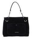 COCCINELLE Coccinelle Neofirenze Sued Handbag Noir COCCINELLE Coccinelle Neofirenze Sued Handbag Noir