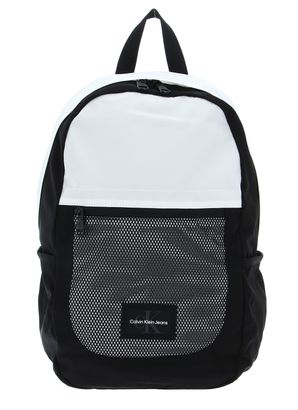 Calvin Klein Sport Essentials Round Backpack43 UT Black / Bright White