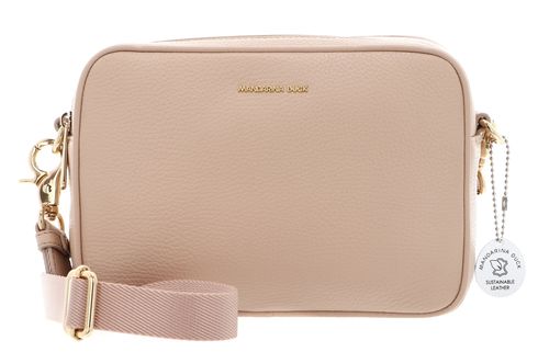 MANDARINA DUCK Mellow Leather Crossbody Camera Bag Lamb's Wool