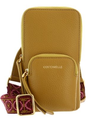 COCCINELLE Pixie Hi-Tech Phone Bag Citronella