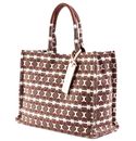 COCCINELLE Never Without Bag Jacquar Handbag Mul. Warm T / Brule COCCINELLE Never Without Bag Jacquar Handbag Mul. Warm T / Brule
