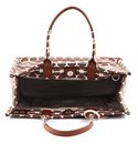 COCCINELLE Never Without Bag Jacquar Handbag Mul. Warm T / Brule COCCINELLE Never Without Bag Jacquar Handbag Mul. Warm T / Brule